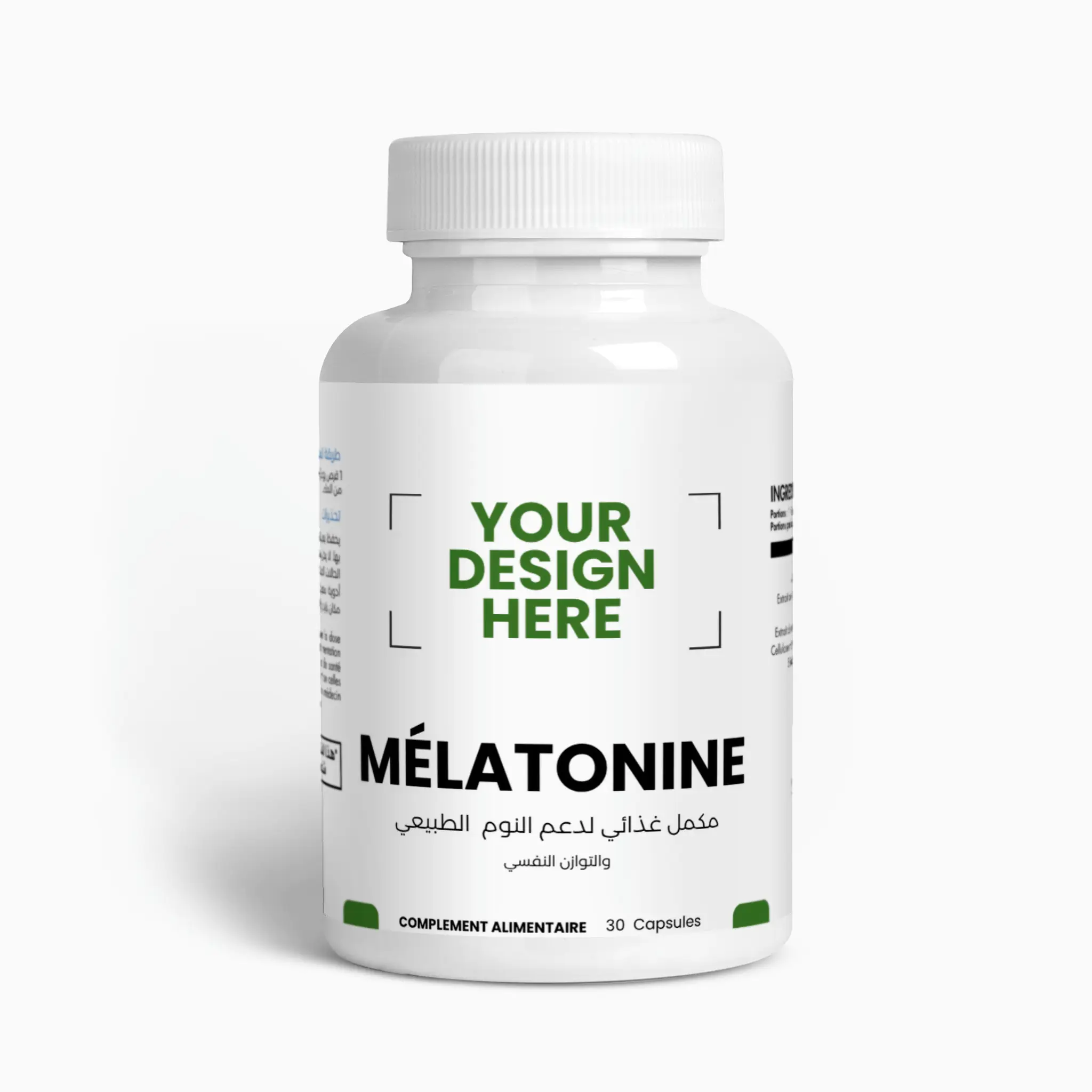 Mélatonine 30 gélules – Sommeil réparateur & relaxation naturelle
