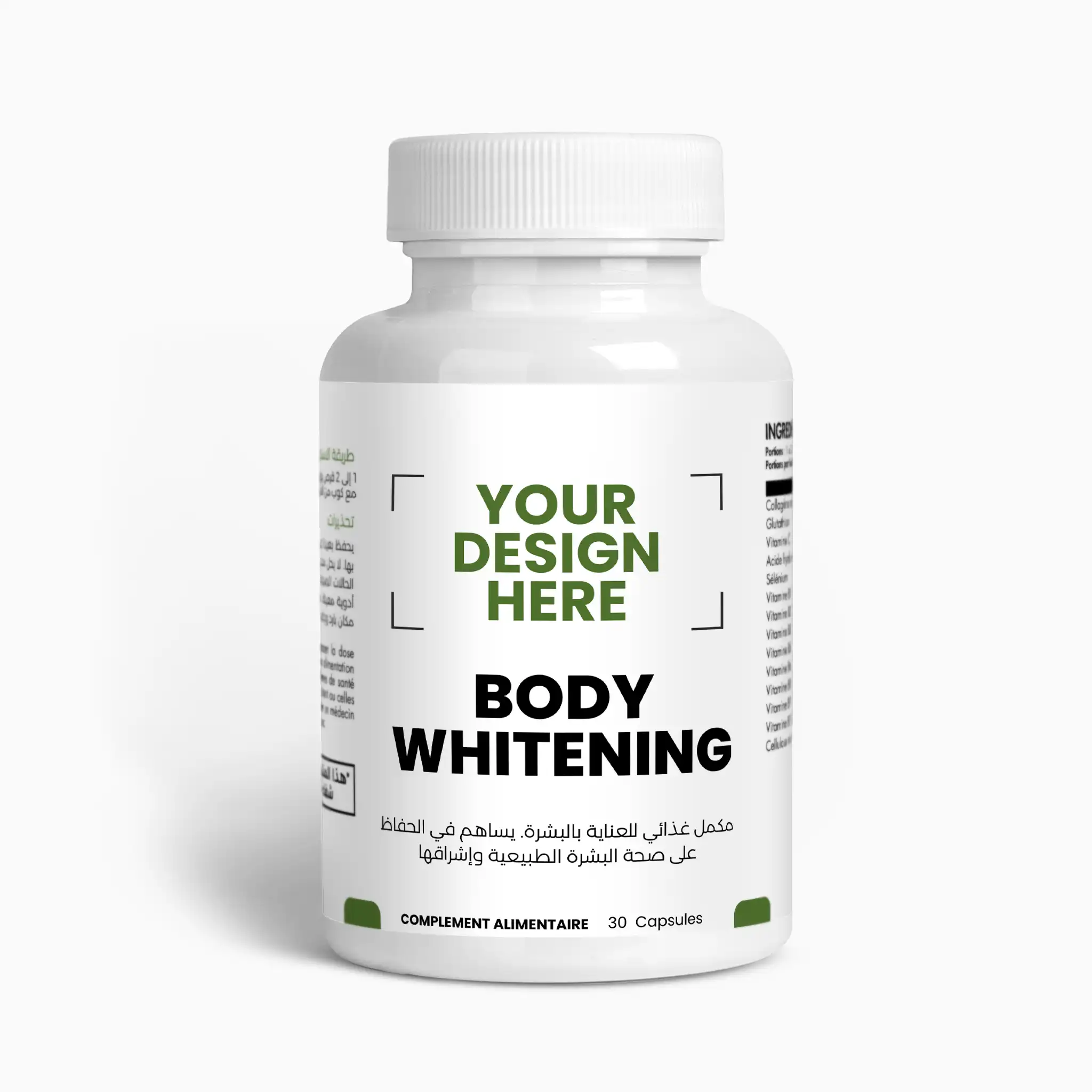 Body Whitening 30 gélules – Éclat & Anti-taches
