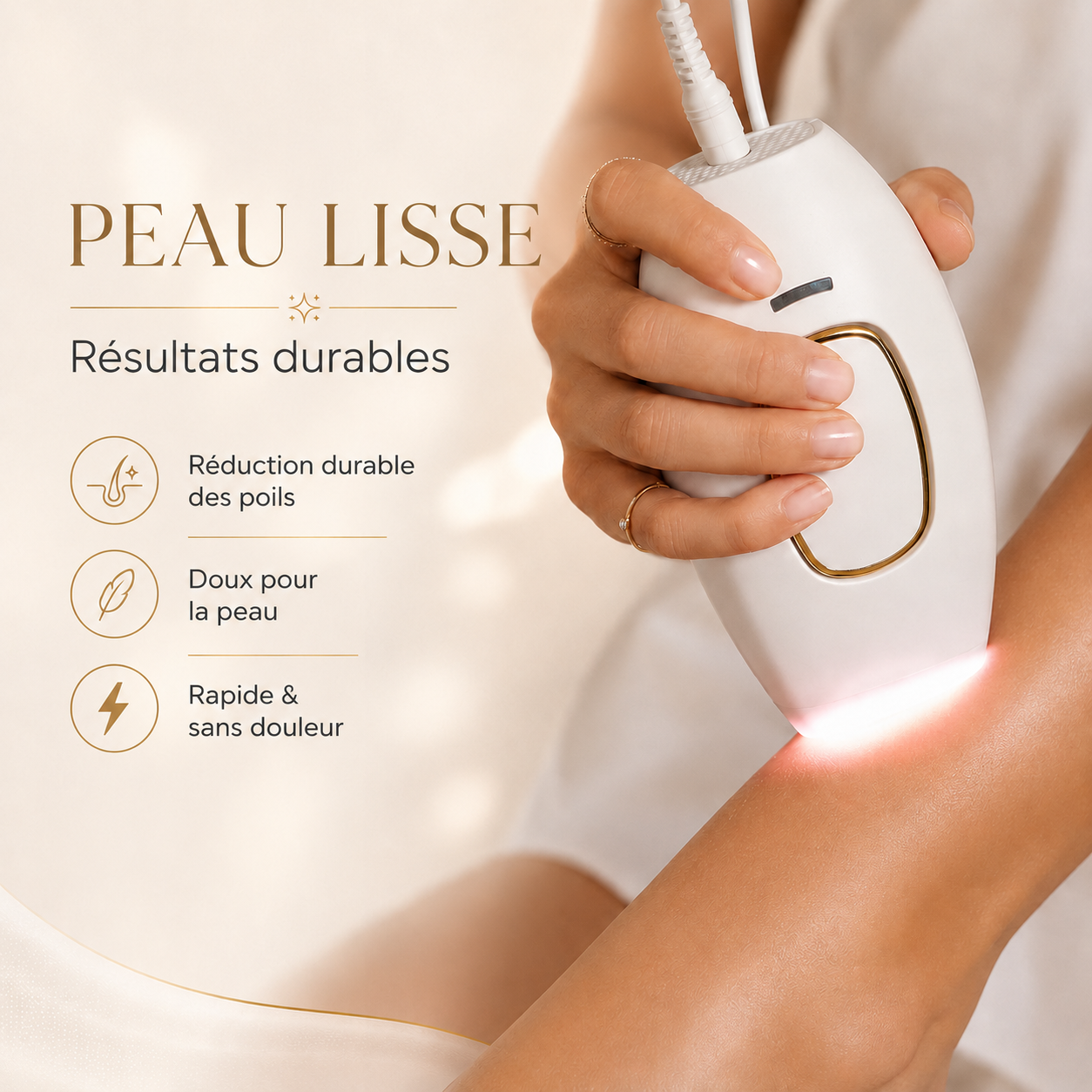 Appareil Épilation IPL — Peau Lisse, Résultats Durables — image produit