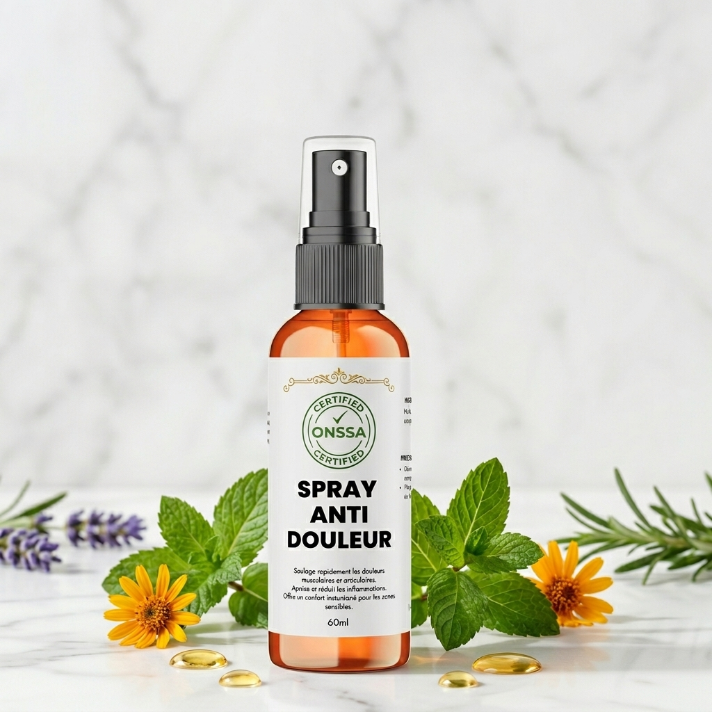 Spray Anti-Douleur Naturel – Soulagement Topique Articulations, Muscles et Tensions Localisées — image produit