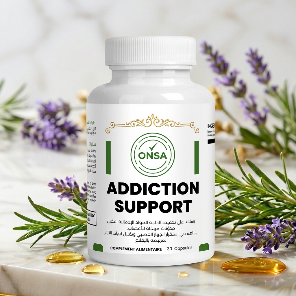 gélules sevrage addictif - DH 229,00 Gélules Sevrage Addictif – Soutien Naturel Dépendances et Récupération Neurochimique — image produit