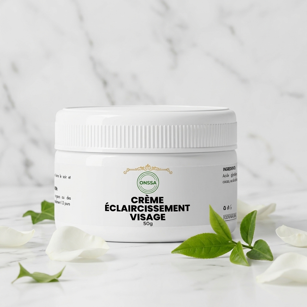 Crème Visage Éclaircissante – Anti-taches Éclat – 50g — image produit