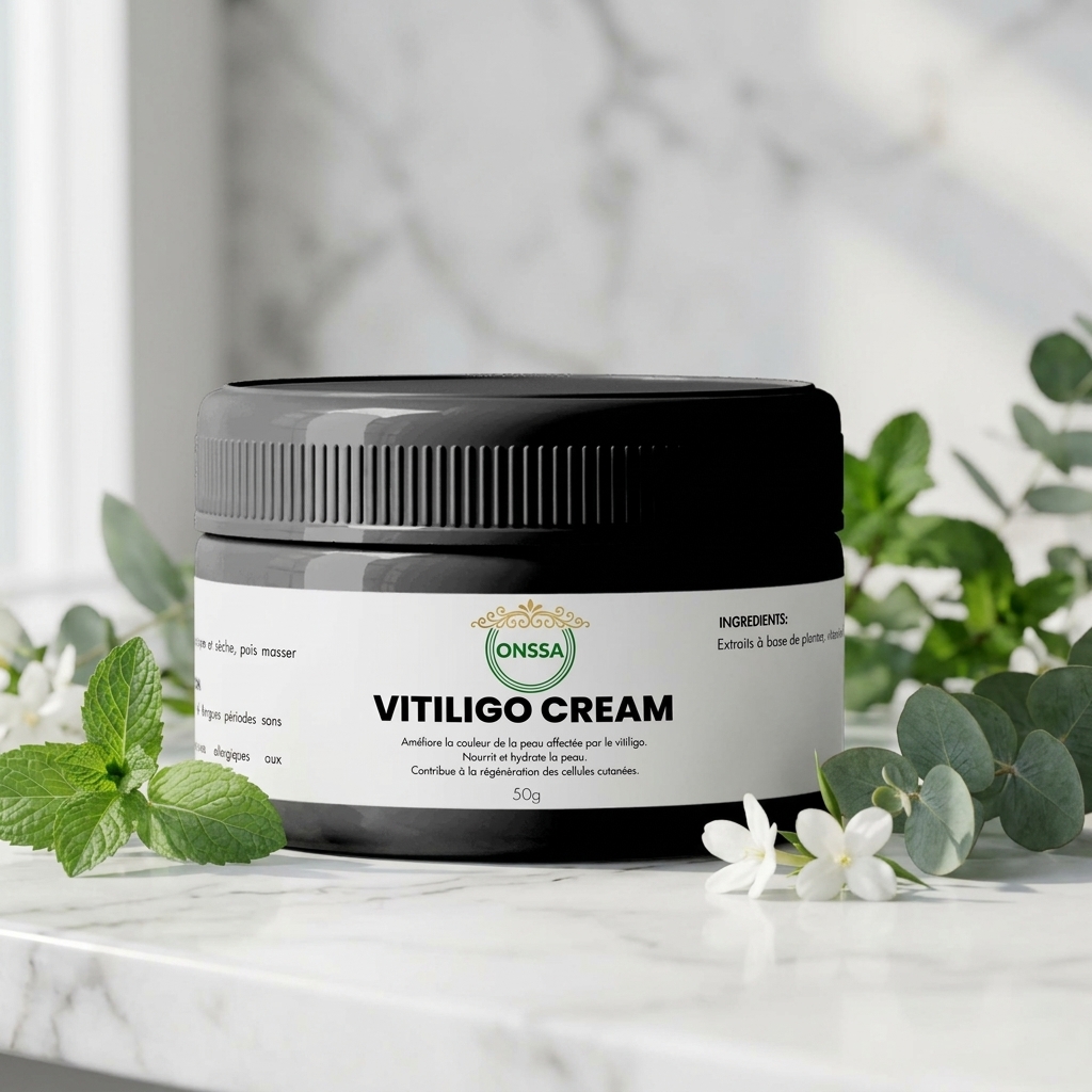 Crème de soin pour peau dépigmentée (Vitiligo) – Anti-taches Éclat — image produit