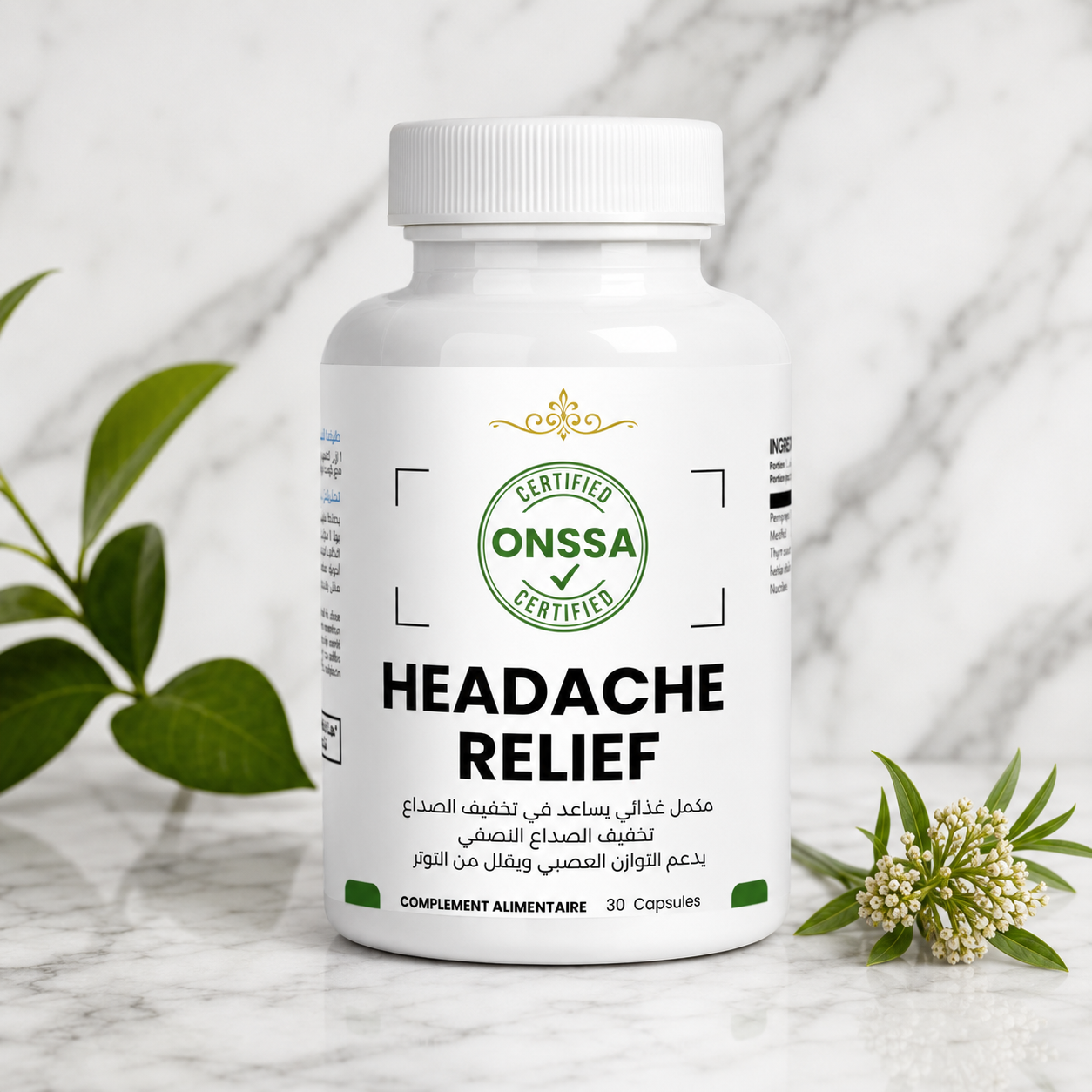 Migra-Relief 30 gélules – Soutien naturel contre les migraines — image produit