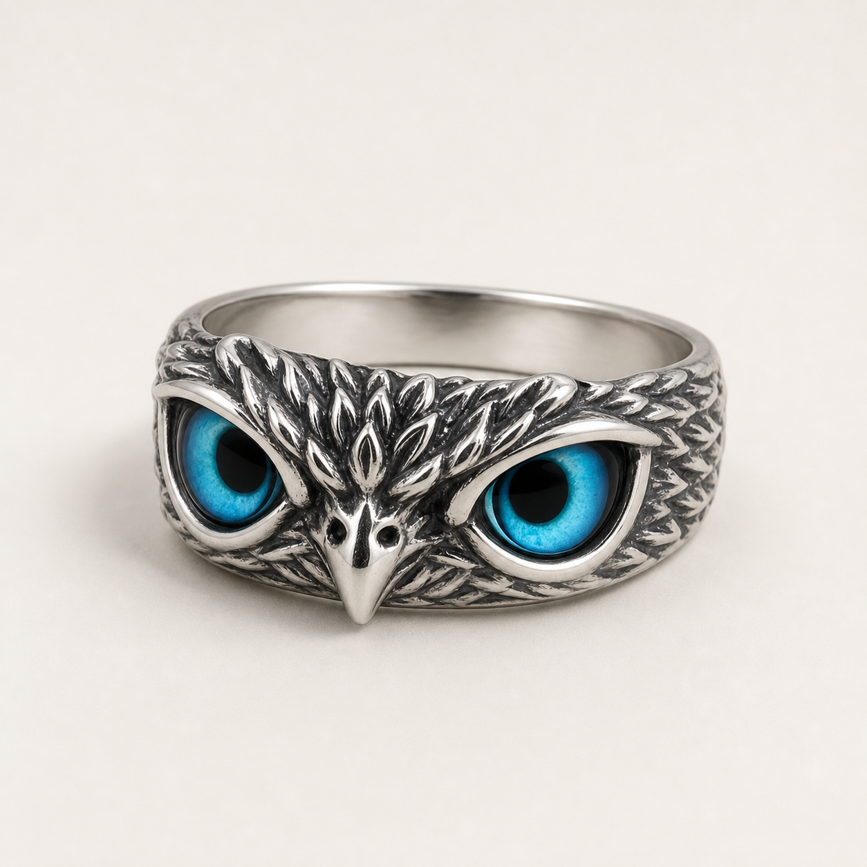 Bague Hibou Maroc homme femme — image produit